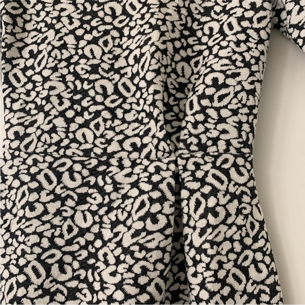 H&M Tweed Leopard Mini Dress - Picture 4 of 6